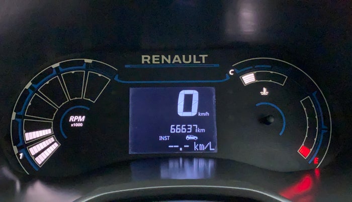 2019 Renault TRIBER RXZ, Petrol, Manual, 66,634 km, Odometer Image