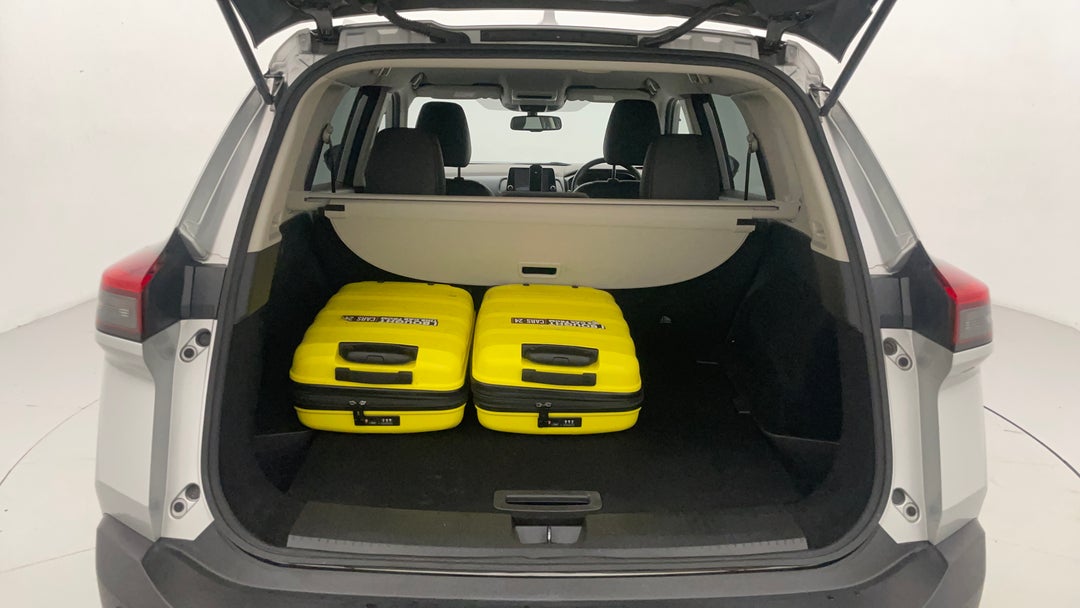 Boot Inside View with Luggage