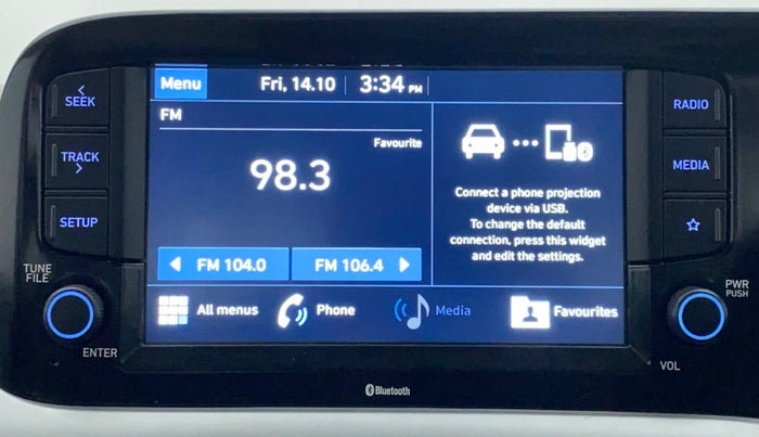 2019 Hyundai GRAND I10 NIOS Asta Petrol, Petrol, Manual, 8,193 km, Infotainment System