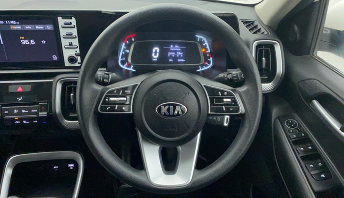 2021 KIA SONET HTK PLUS 1.5, Diesel, Manual, 25,438 km, Steering Wheel Close Up