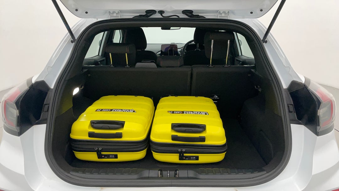 Boot Inside View with Luggage