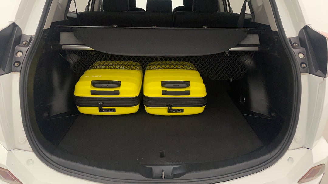 Boot Inside View with Luggage