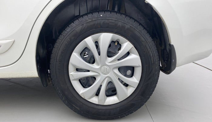 2017 Maruti Dzire VXI, CNG, Manual, 58,746 km, Left Rear Wheel