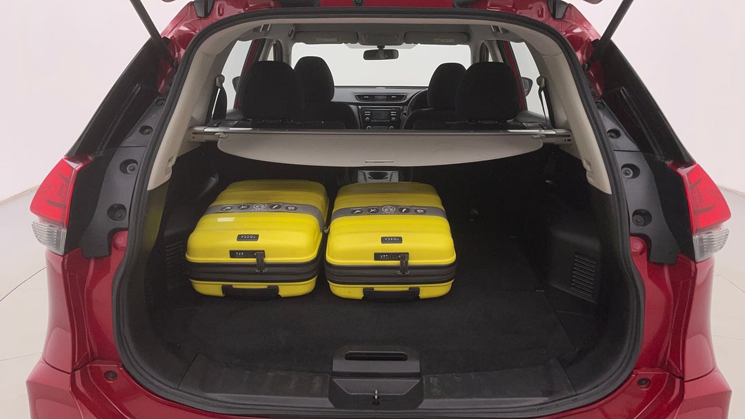 2019 Nissan X-trail St (2wd), Automatic, 85646 km, Boot Inside View with Luggage