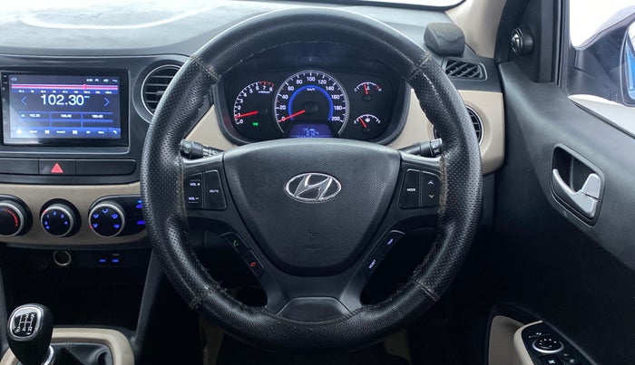2016 Hyundai Grand i10 ASTA 1.2 VTVT, Petrol, Manual, 92,782 km, Steering Wheel Close Up
