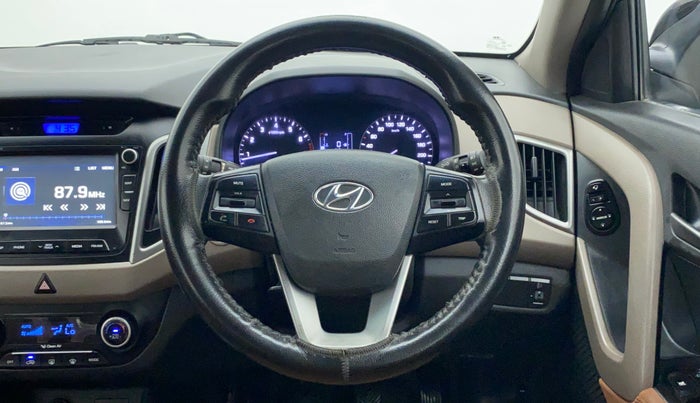 2015 Hyundai Creta 1.6 SX PLUS PETROL, Petrol, Manual, 38,818 km, Steering Wheel Close Up