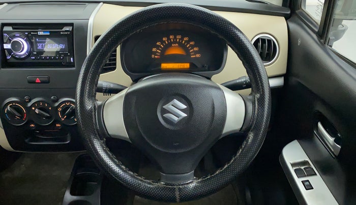 2017 Maruti Wagon R 1.0 LXI CNG, CNG, Manual, 69,527 km, Steering Wheel Close Up
