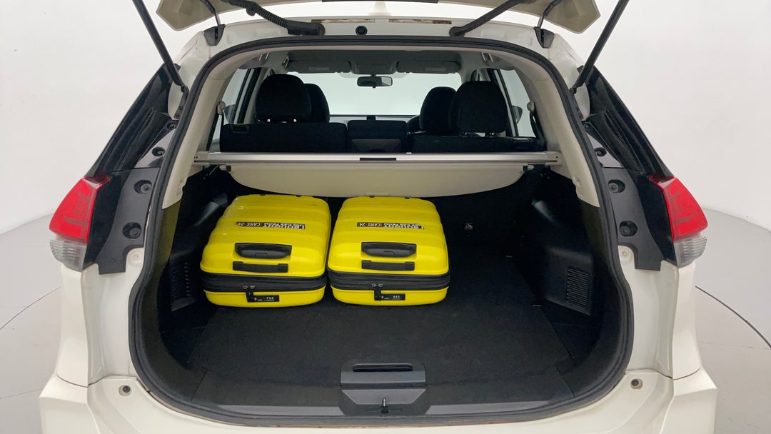Boot Inside View with Luggage