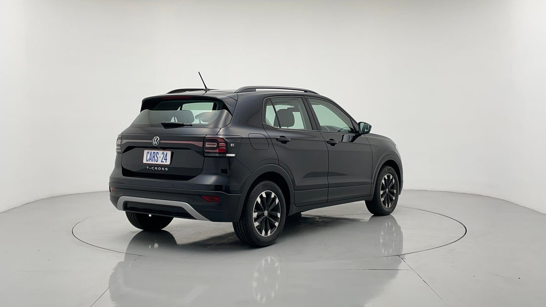 2021 Volkswagen T-cross 85tsi Life, Automatic, 7230 km, Right Back Diagonal (45- Degree) View