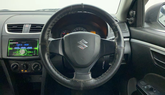 2015 Maruti Swift LXI (O), Petrol, Manual, 18,828 km, Steering Wheel Close Up