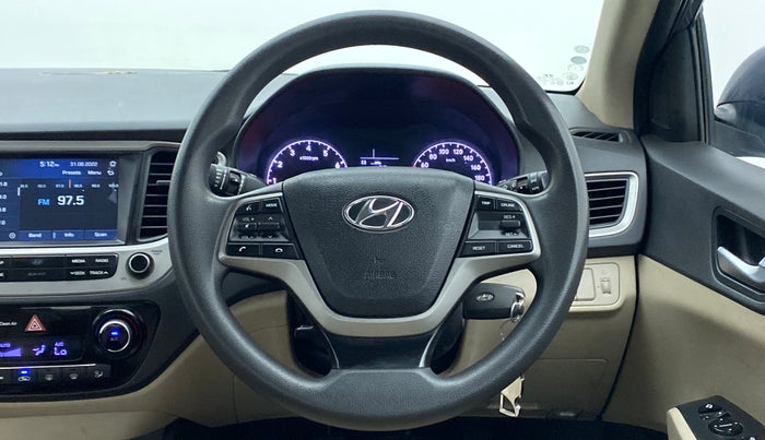 2018 Hyundai Verna 1.6 SX VTVT, Petrol, Manual, 57,656 km, Steering Wheel Close Up