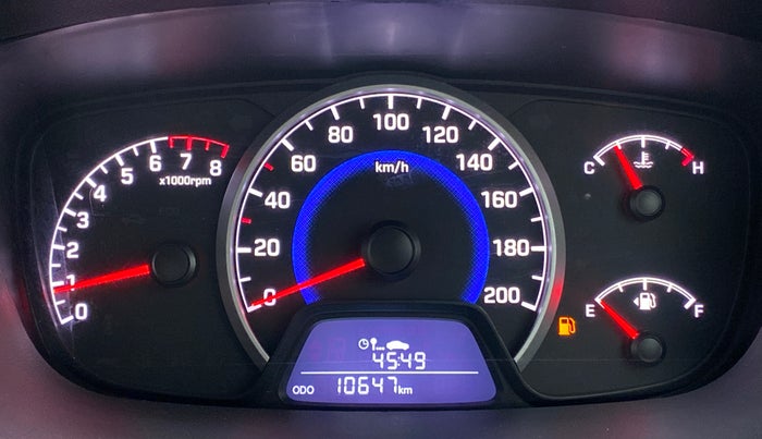 2018 Hyundai Grand i10 SPORTZ 1.2 KAPPA VTVT, Petrol, Manual, 10,712 km, Odometer Image