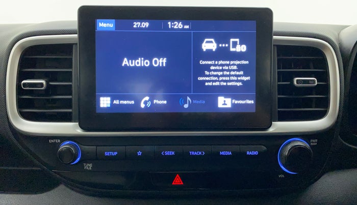 2019 Hyundai VENUE SX 1.0 TURBO, Petrol, Manual, 42,425 km, Infotainment System