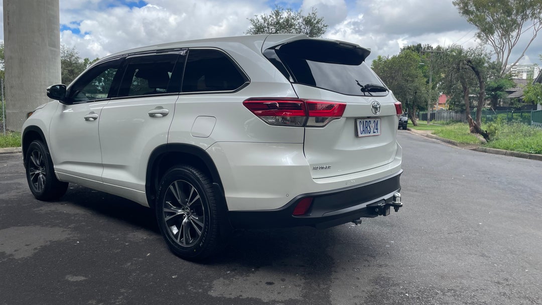 2019 Toyota Kluger Gx (4x2), Automatic, 107602 km, Left Back Diagonal (45- Degree) View
