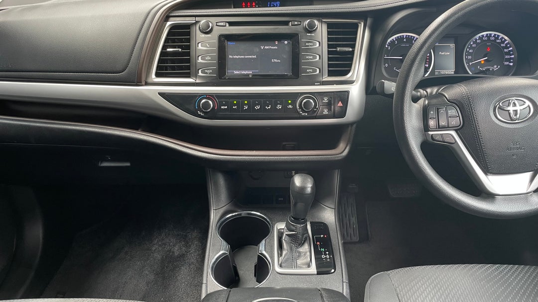 2019 Toyota Kluger Gx (4x2), Automatic, 107602 km, Center Console