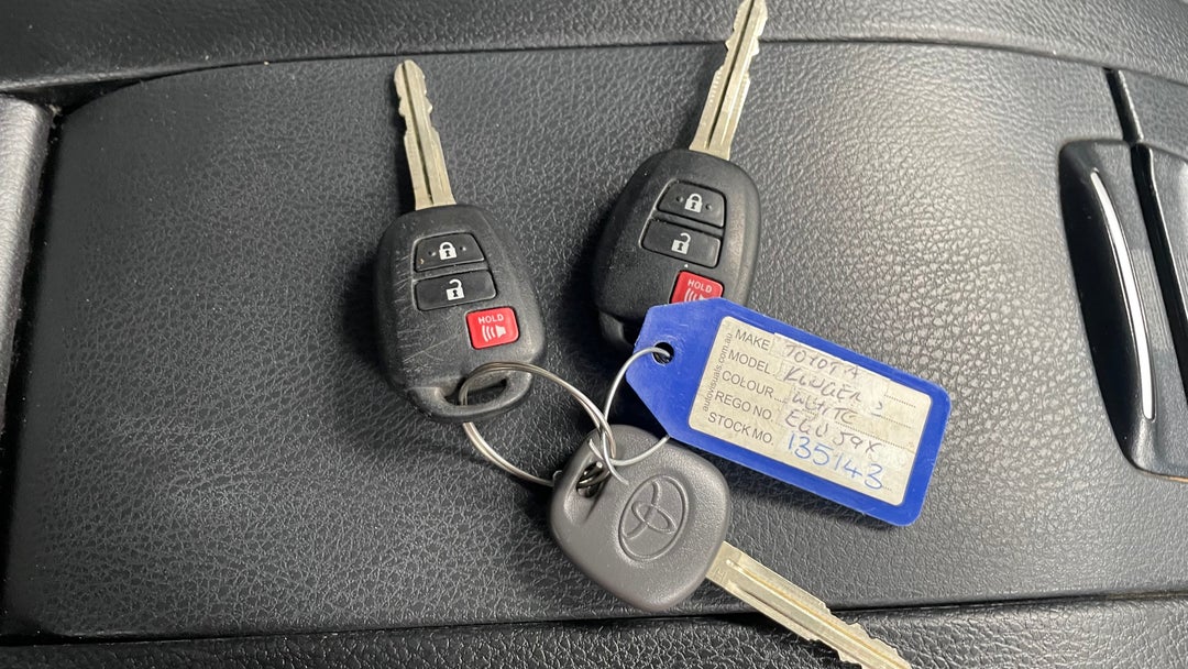 2019 Toyota Kluger Gx (4x2), Automatic, 107602 km, Key Close-up