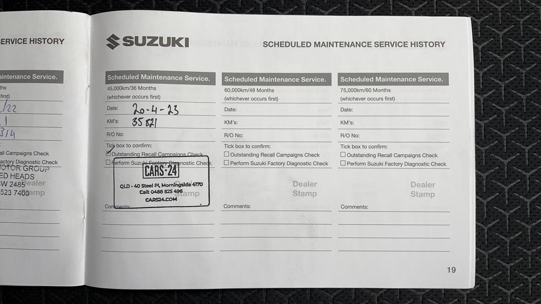 2020 Suzuki Swift Gl Navigator, Automatic, 35821 km, Service History