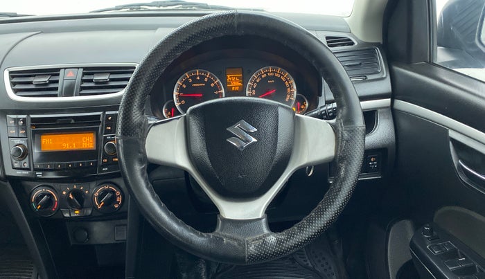 2016 Maruti Swift VXI D, Petrol, Manual, 73,059 km, Steering Wheel Close Up