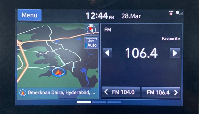 2019 Hyundai VENUE SX PLUS 1.0 TURBO DCT, Petrol, Automatic, 54,502 km, Touchscreen Infotainment System