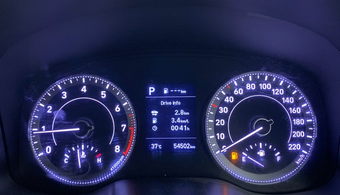 2019 Hyundai VENUE SX PLUS 1.0 TURBO DCT, Petrol, Automatic, 54,502 km, Odometer Image