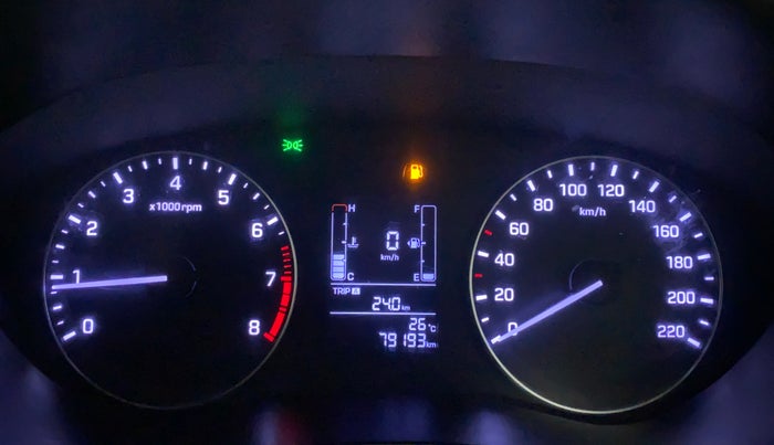 2017 Hyundai Elite i20 SPORTZ 1.2, Petrol, Manual, 79,192 km, Odometer Image