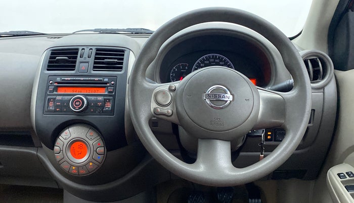 2014 Nissan Sunny XL DIESEL, Diesel, Manual, 1,01,275 km, Steering Wheel Close Up