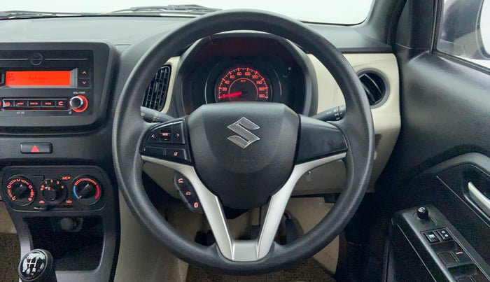 2019 Maruti New Wagon-R VXI 1.2L, Petrol, Manual, 11,713 km, Steering Wheel Close Up