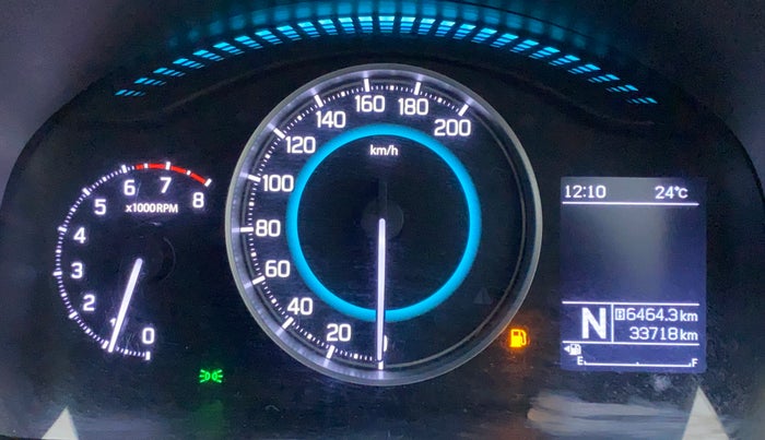 2017 Maruti IGNIS ALPHA 1.2 AMT, Petrol, Automatic, 33,718 km, Odometer Image