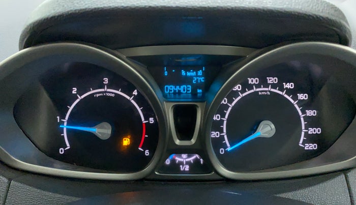 2016 Ford Ecosport 1.5TITANIUM TDCI, Diesel, Manual, 94,403 km, Odometer View