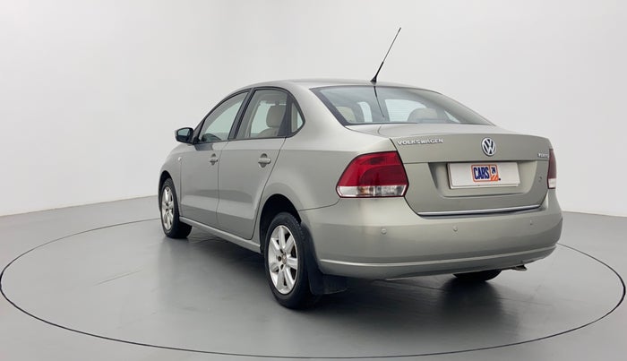 2011 Volkswagen Vento HIGHLINE PETROL AT, Petrol, Automatic, 40,725 km, Left Back Diagonal (45- Degree) View