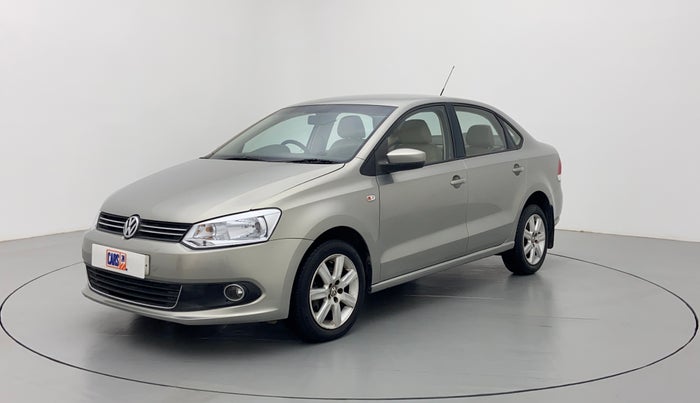 2011 Volkswagen Vento HIGHLINE PETROL AT, Petrol, Automatic, 40,725 km, Left Front Diagonal (45- Degree) View