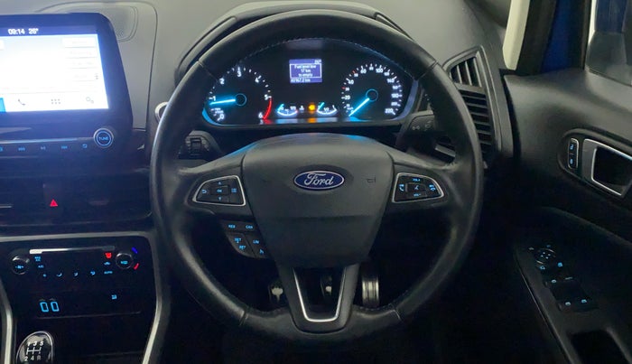 2018 Ford Ecosport TITANIUM + 1.5L DIESEL, Diesel, Manual, 40,167 km, Steering Wheel Close Up