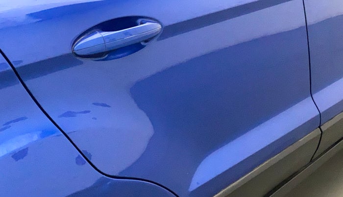 2018 Ford Ecosport TITANIUM + 1.5L DIESEL, Diesel, Manual, 40,167 km, Right rear door - Slightly dented