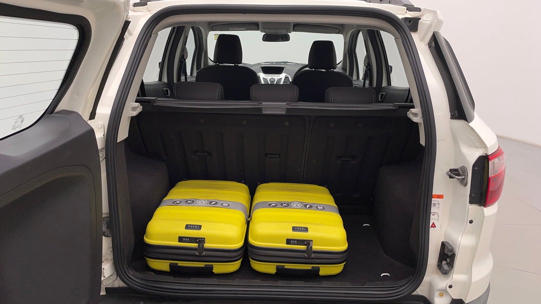 2016 Ford Ecosport Trend, Automatic, 78540 km, Boot Inside View with Luggage