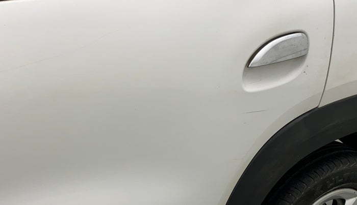 2019 Renault Kwid RXT Opt, Petrol, Manual, 28,018 km, Rear left door - Minor scratches
