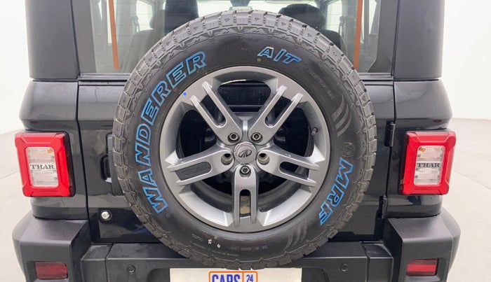 2022 Mahindra Thar LX HT PETROL 4WD MT, Petrol, Manual, 1,147 km, Spare Tyre