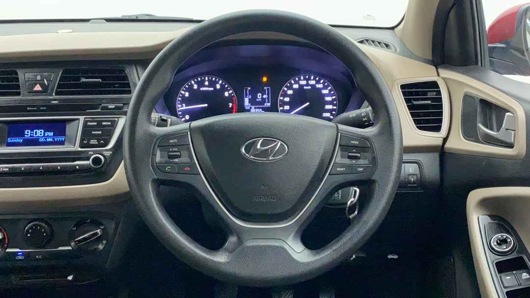 Steering Wheel Close Up