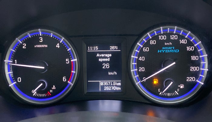 2018 Maruti S Cross ALPHA 1.3, Diesel, Manual, 26,270 km, Odometer Image