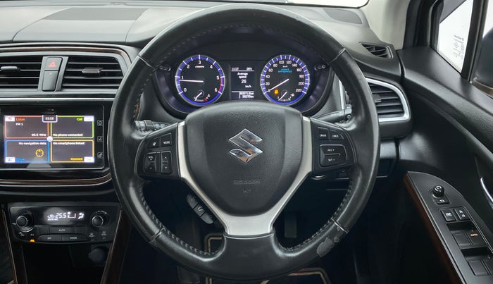 2018 Maruti S Cross ALPHA 1.3, Diesel, Manual, 26,270 km, Steering Wheel Close Up