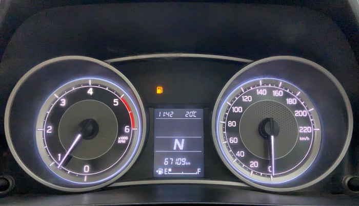 2017 Maruti Dzire VDI AMT, Diesel, Automatic, 67,278 km, Odometer Image