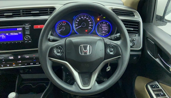 2014 Honda City V MT PETROL, Petrol, Manual, 83,434 km, Steering Wheel Close-up