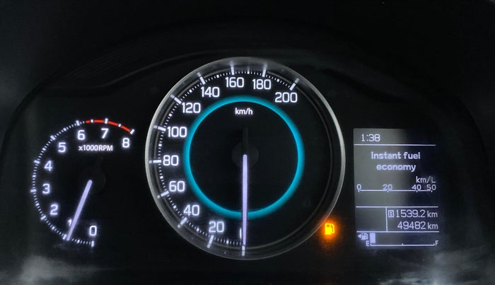 2018 Maruti IGNIS DELTA 1.2 K12, Petrol, Manual, 49,562 km, Odometer Image