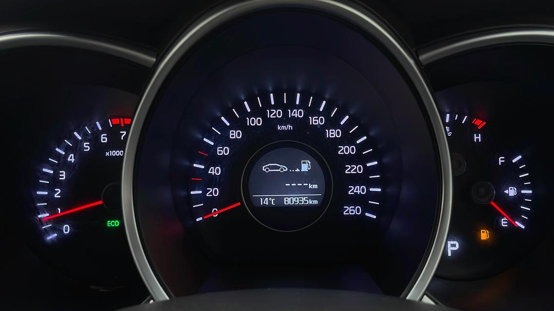 2014 Kia Optima Si, Automatic, 80935 km, Odometer View