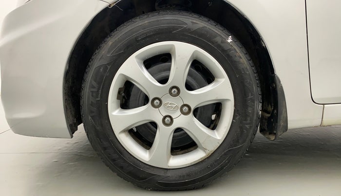 2011 Hyundai Verna FLUIDIC 1.6 VTVT EX, Petrol, Manual, 55,695 km, Left Front Wheel