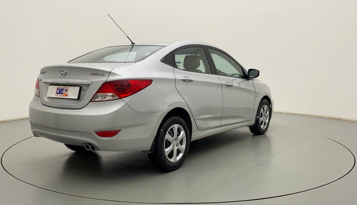 2011 Hyundai Verna FLUIDIC 1.6 VTVT EX, Petrol, Manual, 55,695 km, Right Back Diagonal