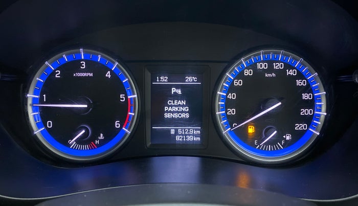 2016 Maruti S Cross ZETA 1.3, Diesel, Manual, 82,260 km, Odometer Image