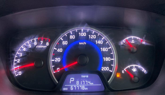 2018 Hyundai Grand i10 SPORTZ AT 1.2 KAPPA VTVT, Petrol, Automatic, 67,778 km, Odometer Image
