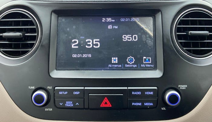 2018 Hyundai Grand i10 SPORTZ AT 1.2 KAPPA VTVT, Petrol, Automatic, 67,778 km, Infotainment System