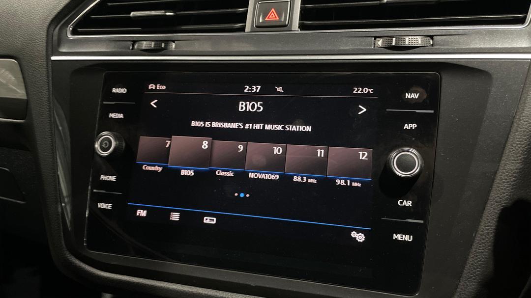 2018 Volkswagen Tiguan Allspace 110 Tdi Comfortline, Automatic, 85903 km, Infotainment System