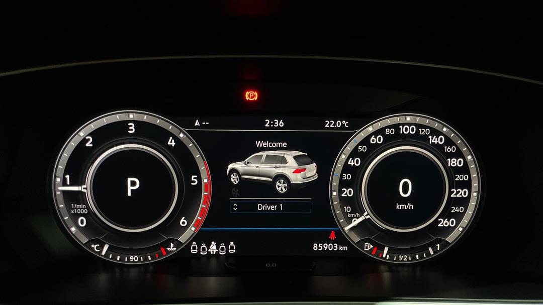 2018 Volkswagen Tiguan 110 Tdi Comfortline, Automatic, 85903 km, Odometer View